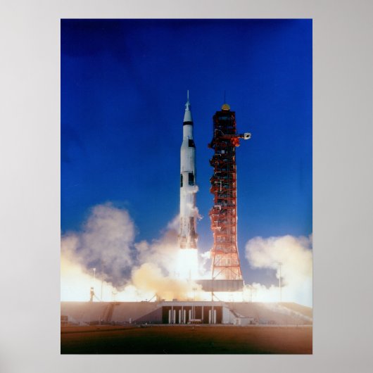 Apollo 8 Start Poster (Voorkant)