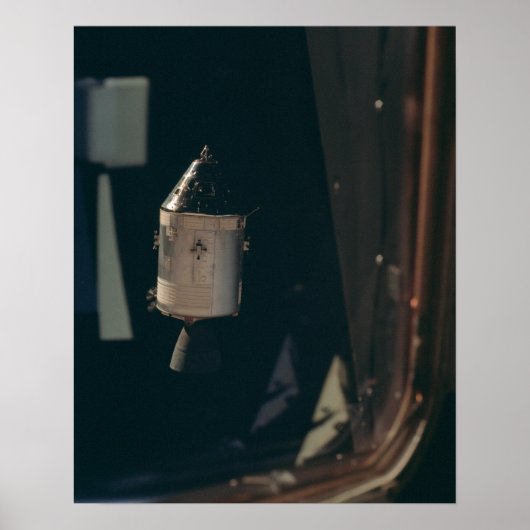 Apollo 9 Command & Service Module, bekeken vanuit Poster (Voorkant)