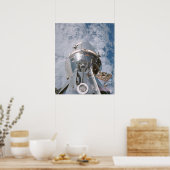 Apollo 9 de Module van het Bevel die met Lunar Mod Poster (Keuken)