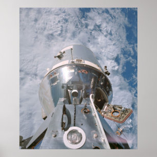 Apollo 9 de Module van het Bevel die met Lunar Mod Poster