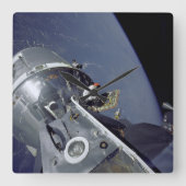 Apollo 9 (Gumdrop Meets Spider) Watch Vierkante Klok (Voorkant)