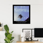 Apollo 9 Lunar Module "Spider", 7 maart 1969 Poster (Thuiskantoor)