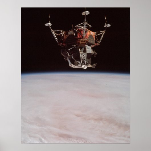 Apollo 9 Lunar Module "Spider" Poster (Voorkant)