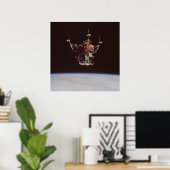 Apollo 9 Lunar Module "Spider" Poster (Thuiskantoor)