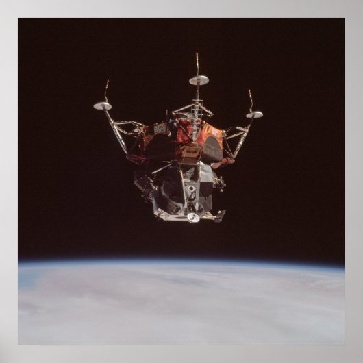 Apollo 9 Lunar Module "Spider" Poster (Voorkant)