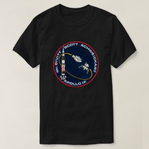 Apollo 9 NASA-missiepatchlogo T-shirt