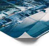 Apollo 9 over de lanceringspad poster (Hoek)