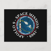 Apollo 9 Space Mission 1969 Insignia Briefkaart (Voorkant)