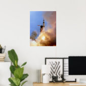 Apollo 9 Start Poster (Thuiskantoor)