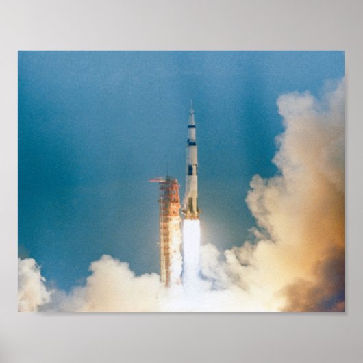 Apollo 9 Start Poster (Voorkant)
