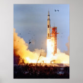 Apollo 9 Start Poster (Voorkant)