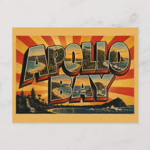Apollo Bay Victoria Australië Surf Coast Art Briefkaart