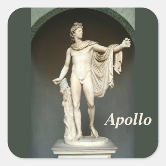 Apollo Belvedere Sticker (Voorkant)