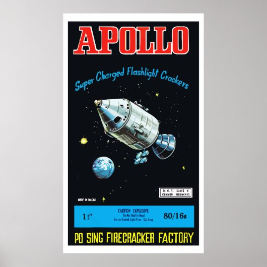 Apollo ( Chinese Firecracker) Poster (Voorkant)