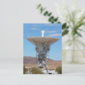 Apollo Deep Space Dish Antenna Briefkaart (Staand voorkant)