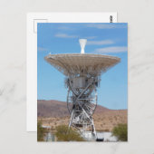 Apollo Deep Space Dish Antenna Briefkaart (Voorkant / Achterkant)