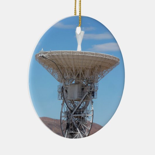 Apollo Deep Space Dish Antenna Keramisch Ornament (Rechts)