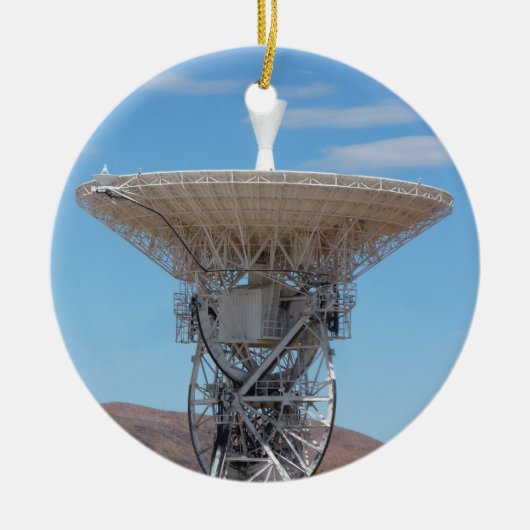 Apollo Deep Space Dish Antenna Keramisch Ornament (Voorkant)