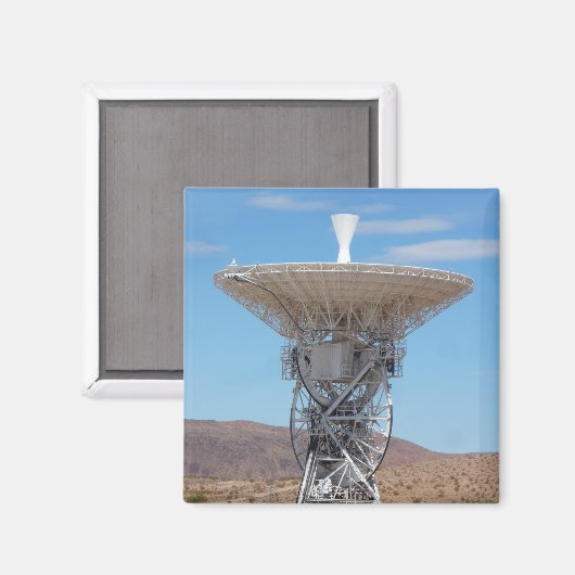 Apollo Deep Space Dish Antenna Magneet (Voorkant / Achterkant)