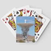 Apollo Deep Space Dish Antenna Pokerkaarten (Achterkant)
