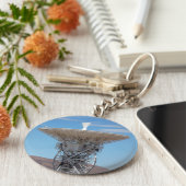 Apollo Deep Space Dish Antenna Sleutelhanger (Zijkant)