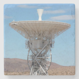 Apollo Deep Space Dish Antenna Stenen Onderzetter