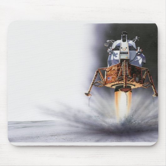 Apollo Eagle Lunar-module Muismat (Voorkant)