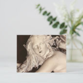 Apollo en Daphne, detail van Daphne's hoofd Briefkaart (Staand voorkant)