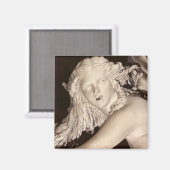 Apollo en Daphne, detail van Daphne's hoofd Magneet (Voorkant / Achterkant)