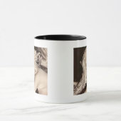 Apollo en Daphne, details van Daphne's hoofd Mok (Midden)