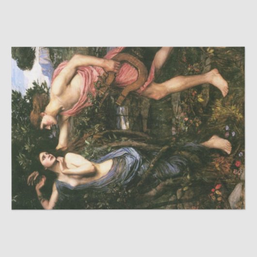 Apollo en Daphne door John William Waterhouse -190 Tissuepapier (Voorkant)