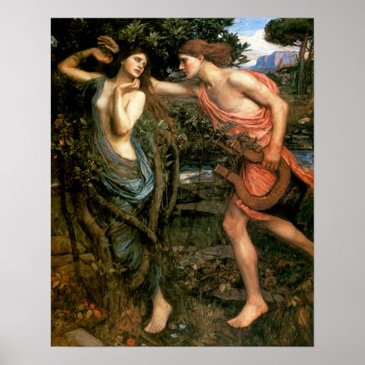 Apollo en Daphne Poster (Voorkant)