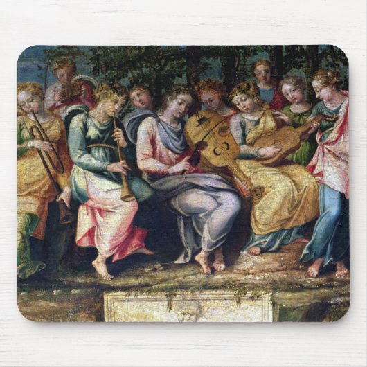 Apollo en de Muses, 1600 Muismat (Voorkant)