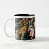 Apollo en de Muses, 1600 Tweekleurige Koffiemok (Links)