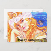 Apollo en een geest van een dode persoon van mon… feestdagenkaart (Voorkant / Achterkant)