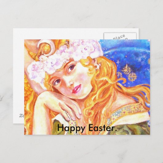 Apollo en een geest van een dode persoon van mon… feestdagenkaart (Voorkant / Achterkant)