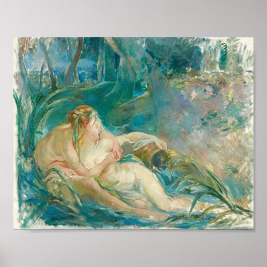 Apollo en Issé | Berthe Morisot Poster (Voorkant)