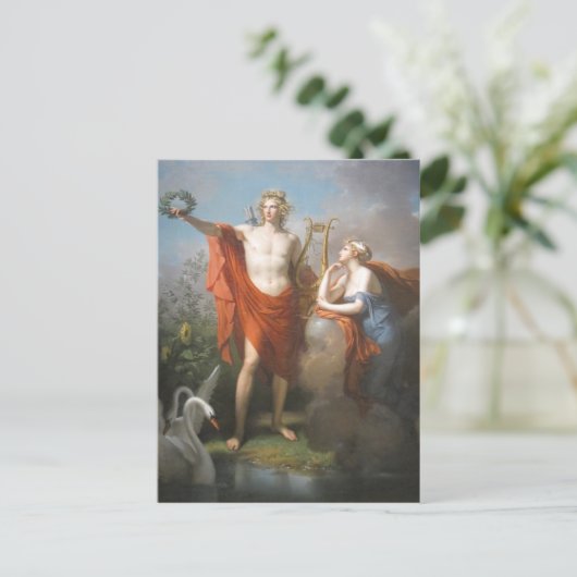 apollo en maas briefkaart (Staand voorkant)