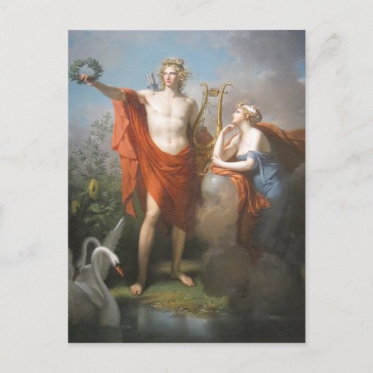 apollo en maas briefkaart (Voorkant)