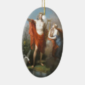 apollo en maas keramisch ornament (Rechts)
