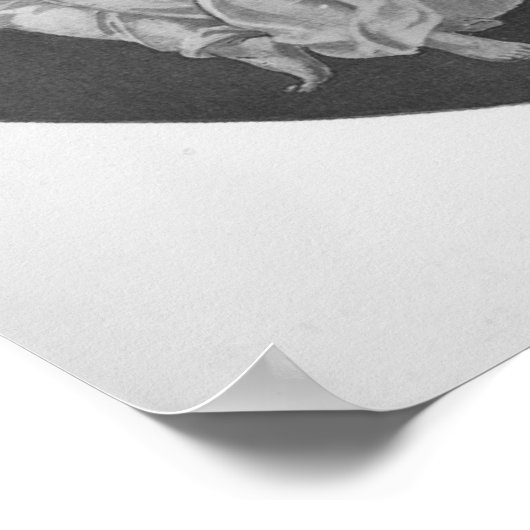 Apollo en Muses Poster (Hoek)