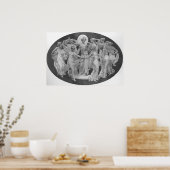 Apollo en Muses Poster (Keuken)