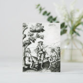 Apollo en Pan Briefkaart (Staand voorkant)