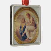 Apollo en Phaethon, c.1634 (fresco) Metalen Ornament (Rechts)