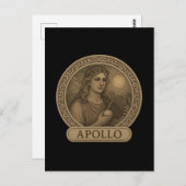 Apollo God of Light Postcard Briefkaart (Voorkant / Achterkant)
