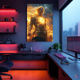 Apollo, God van de Zon - Brenger van het Licht Poster