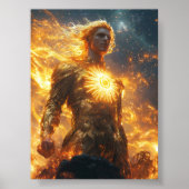 Apollo, God van de Zon - Brenger van het Licht Poster (Voorkant)