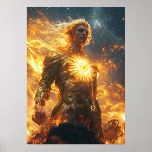 Apollo, God van de Zon - Brenger van Licht Poster