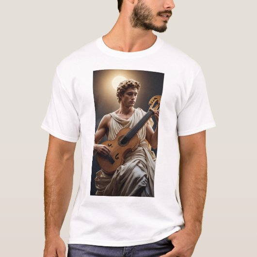 Apollo - God van licht en muziek T-shirt (Voorkant)