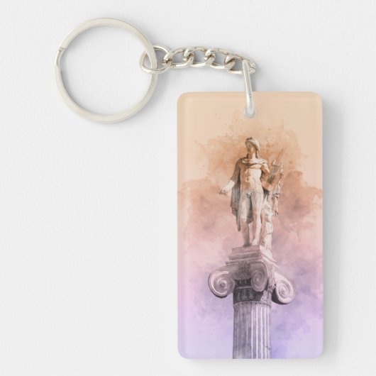 Apollo Grieks God Sleutelhanger - Mythologie Gift  (Voorkant)
